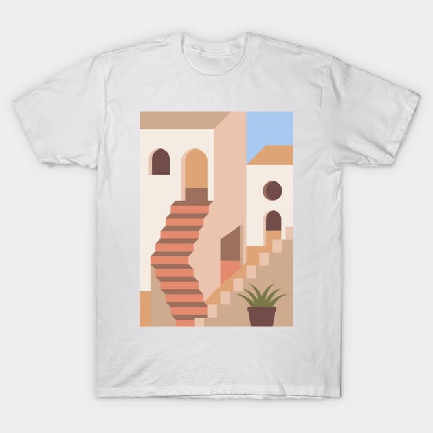 Boho travel art. Egypt #4 T-Shirt by GreekTavern